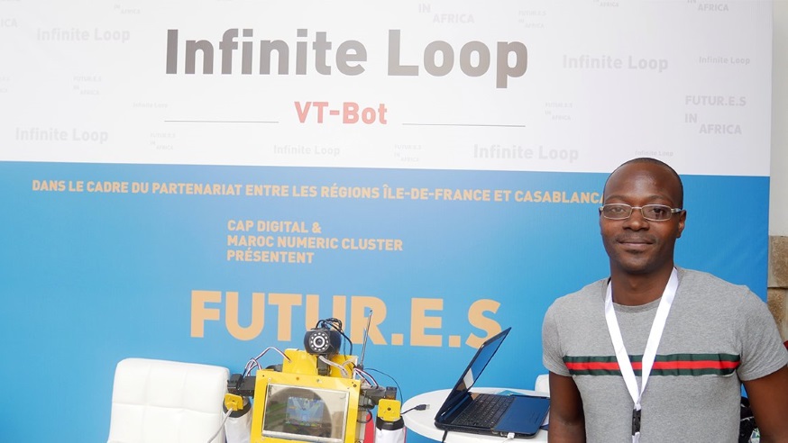 VT -bot, le robot-enseignant de Sam Kodo