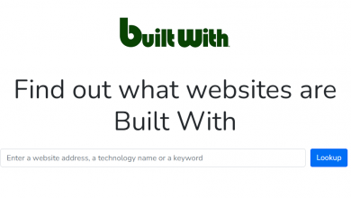 BuiltWith : identifier les technologies Web populaires